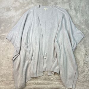 ARITZIA GOLDEN BY TNA Grey Knit Cardigan Kimono XXS/XS Sweater Wool Alpaca Blend
